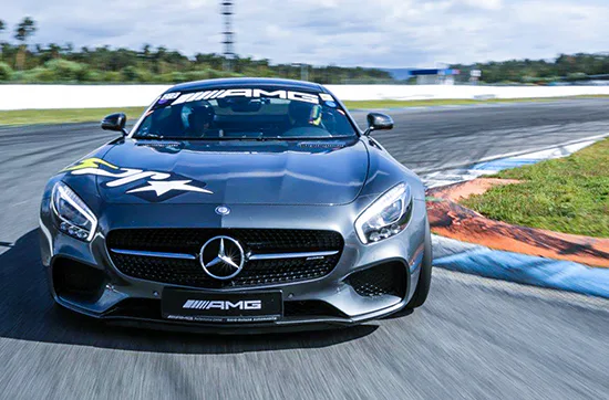 Mercedes AMG GT-S Rennstreckentraining