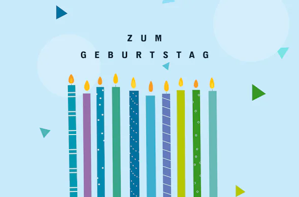 Flexibles Geschenk Happy Birthday